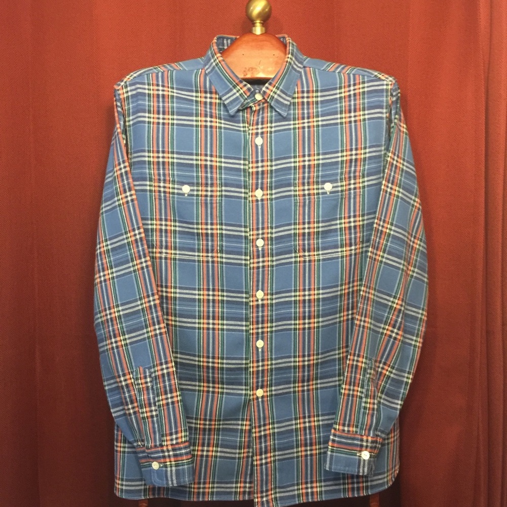Ralph Lauren Polo Plaid Flannel Button Down